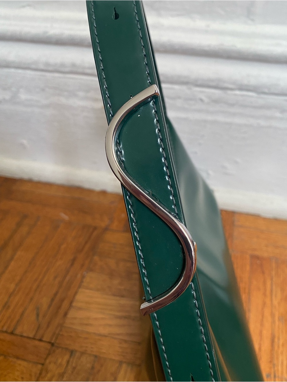 Like-New Staud Scotty Bag in Deep Forest Green w/ Original Dust Bag - Picture 4 of 11